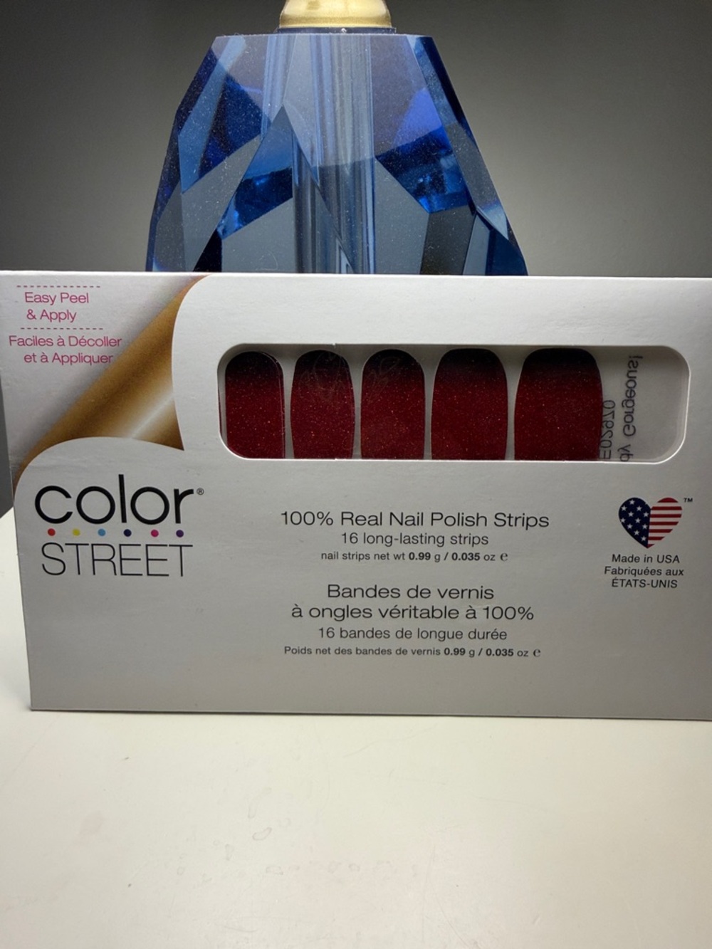 Color Street Sparkling Bloody Gorgeous! Nail Polish Strips